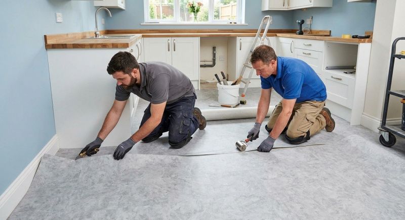 Sheet Flooring Installation in Fairfax County, VA