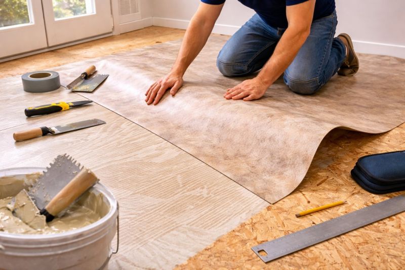 Sheet Linoleum Installation in Denver County, CO