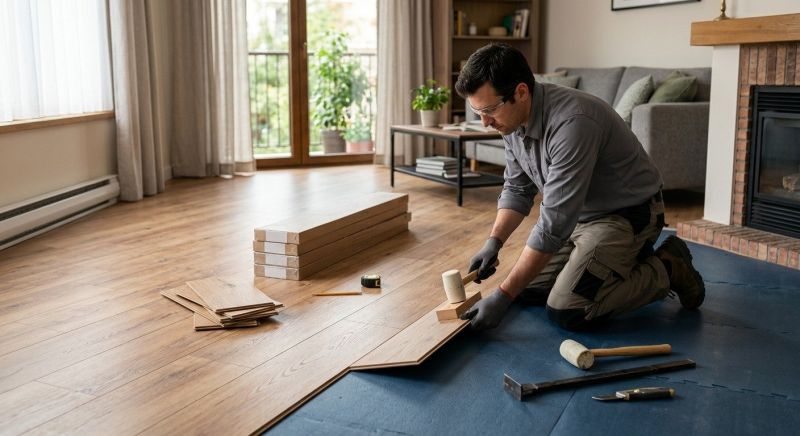 Laminate Floor Remodeling in Greensboro, NC
