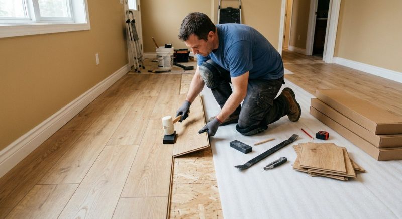 Laminate Wood Installation in Loudoun County, VA