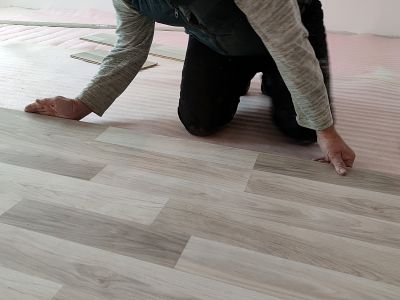 Linoleum Sheet Flooring Installation Explained For Homeowners