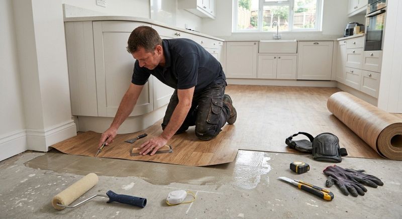 Sheet Linoleum Installation in New Braunfels, TX